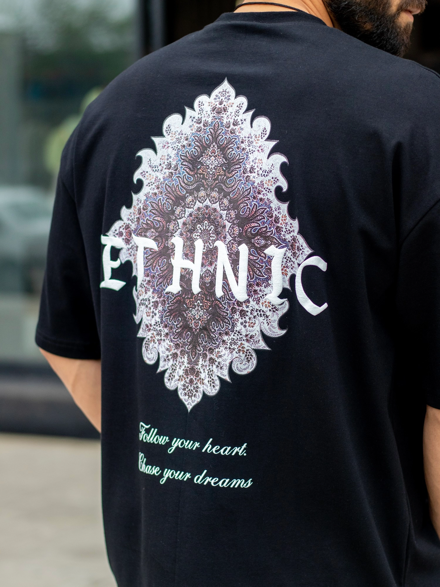 تیشرت وارداتی ترک طرح Ethnic
