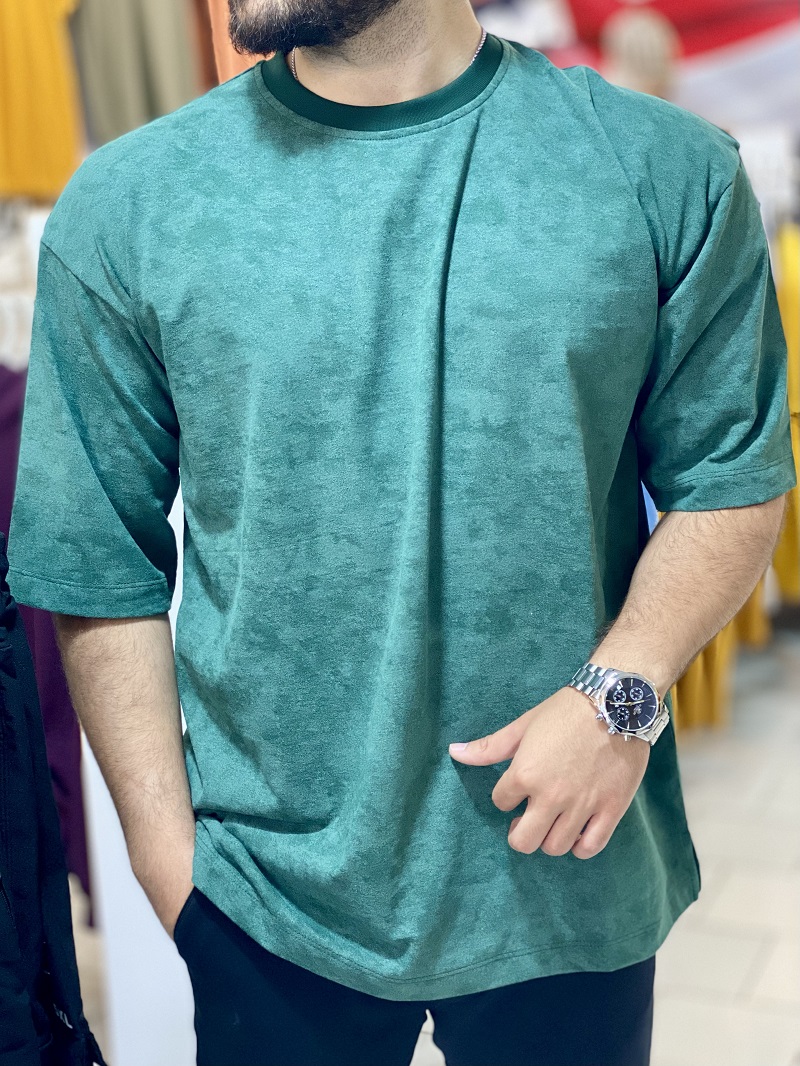 تیشرت آستین دو ربع لش