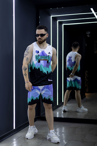 خرید ست تاپ و شلوارک اسپرت مدل Grizzlies SS